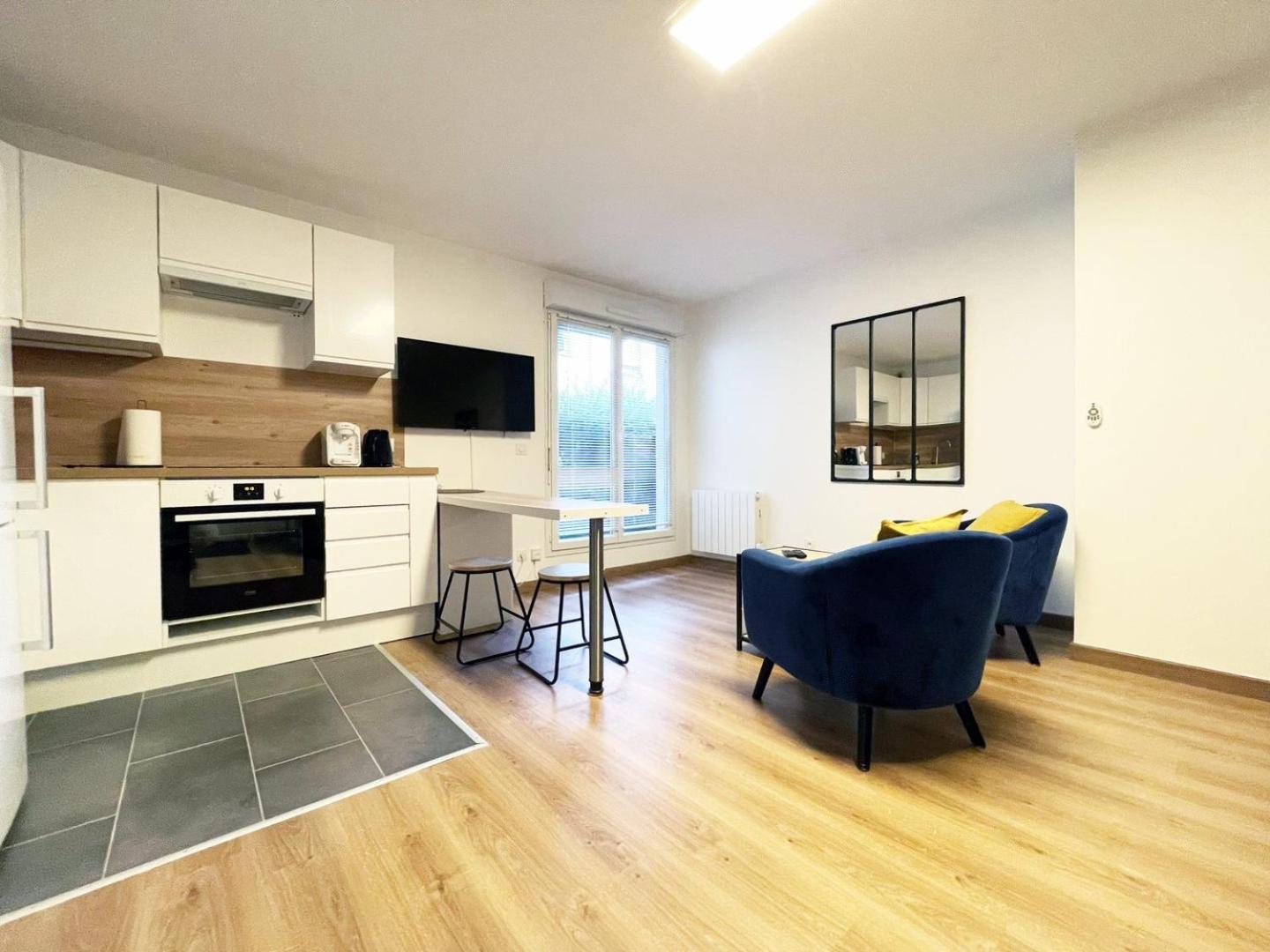 L'Estival - Free Parking Apartment Mainvilliers  Bagian luar foto